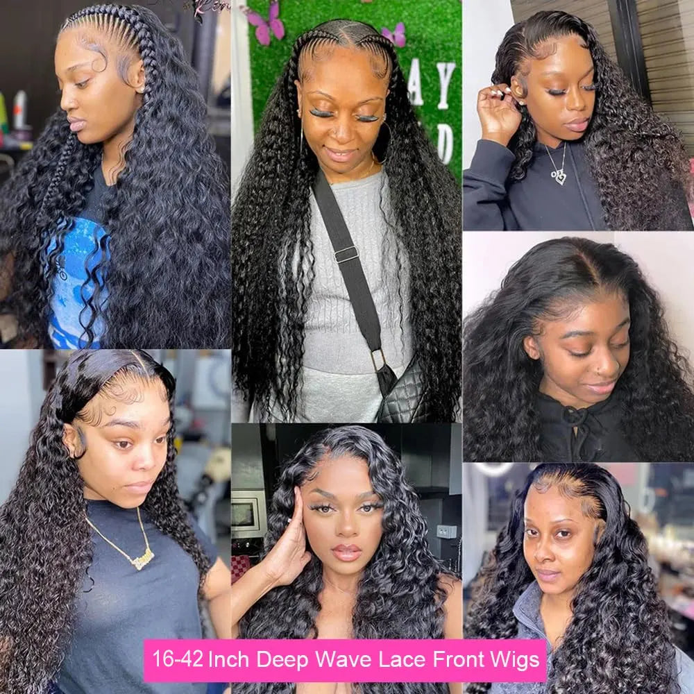 Deep Wave Lace Frontal Wig