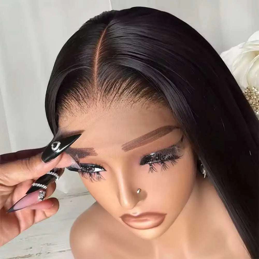Blond Straight  Lace Frontal Remy Honey Blond Bone Wig