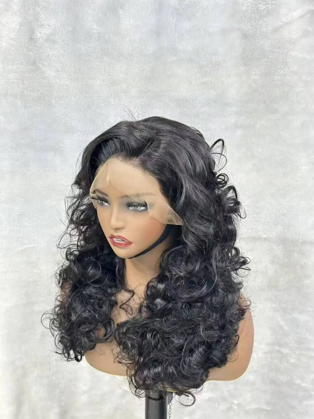 30 Inch Curly Water Wave Human Hair wig