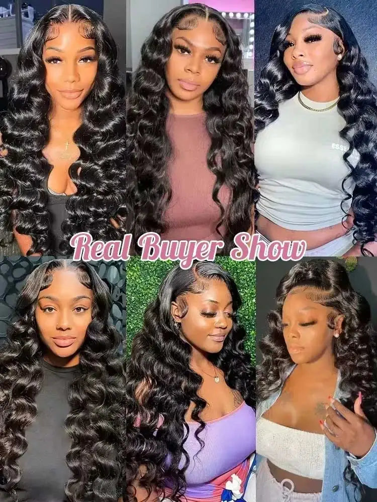 Deep Wave 13x6 Lace Front Human Hair Wigs