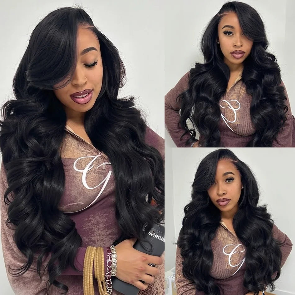 Glueless Lace Frontal  Body Wave Hair