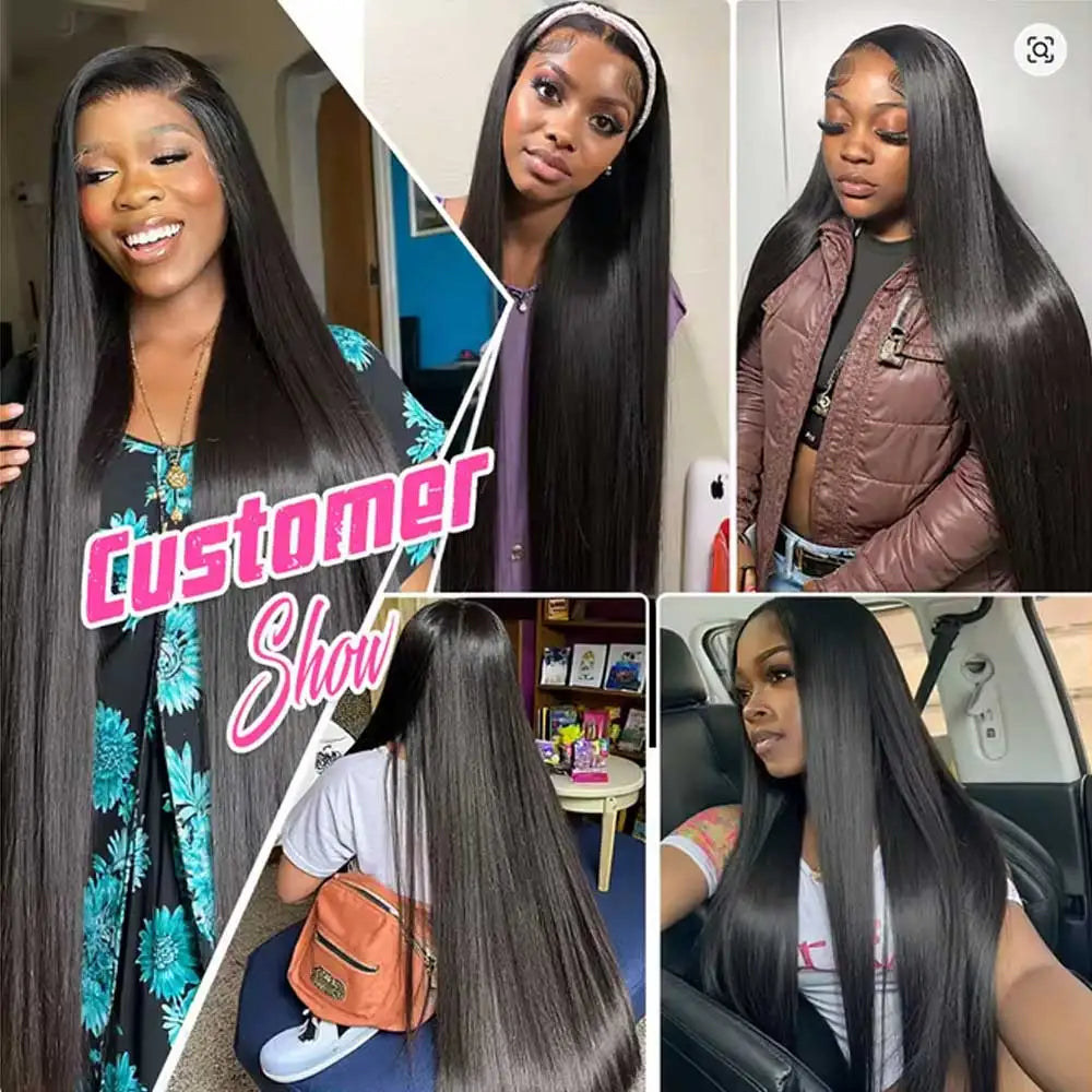 Straight Human Hair Wigs
