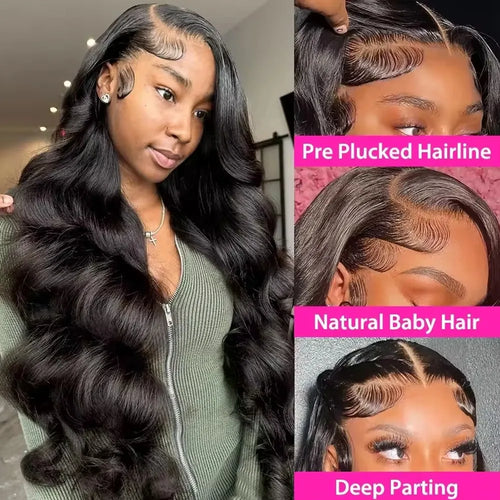 13x4 HD Transparent Lace Front Wigs