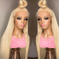 Blonde Bone Straight Human Hair Wig