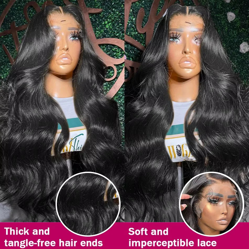 Glueless Lace Frontal  Body Wave Hair