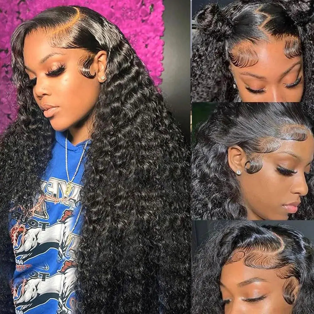 Deep Wave Lace Frontal Wig