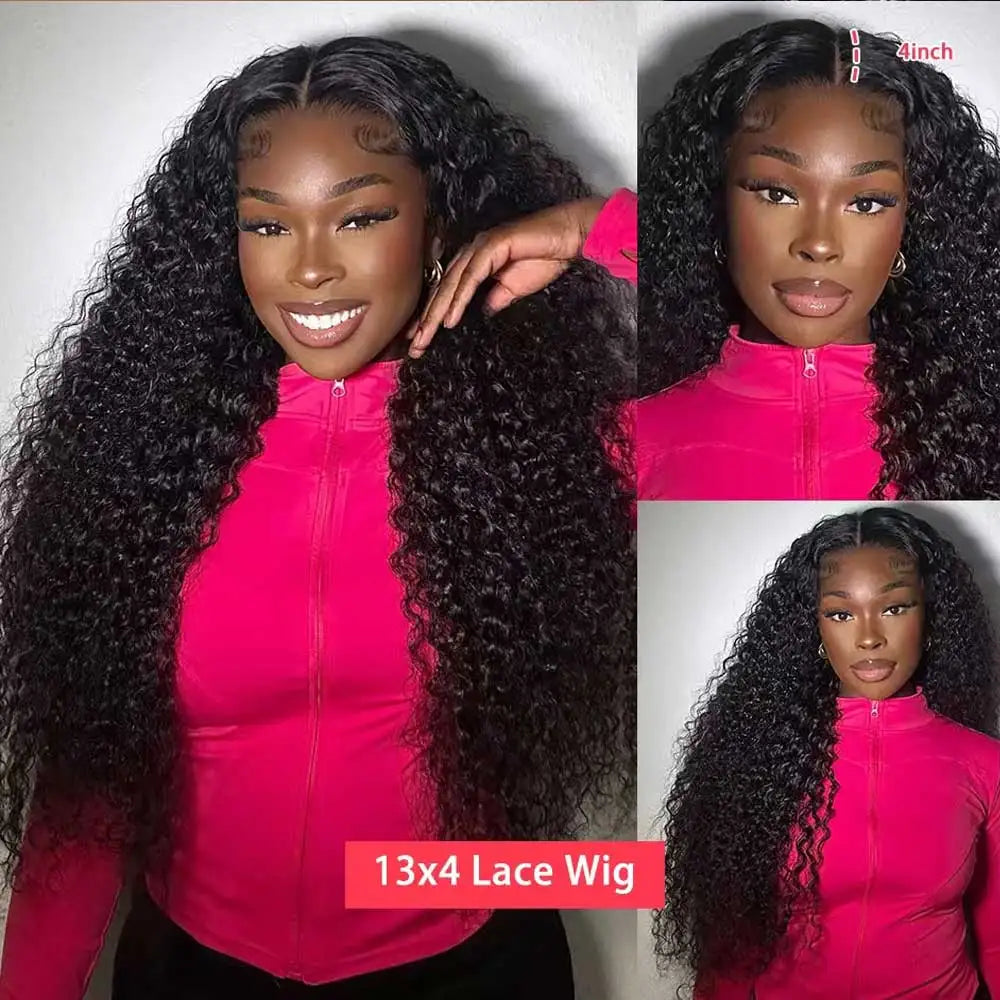 Deep Wave Lace Frontal Wig