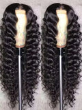 Deep Wave 13x6 Lace Front Human Hair Wigs