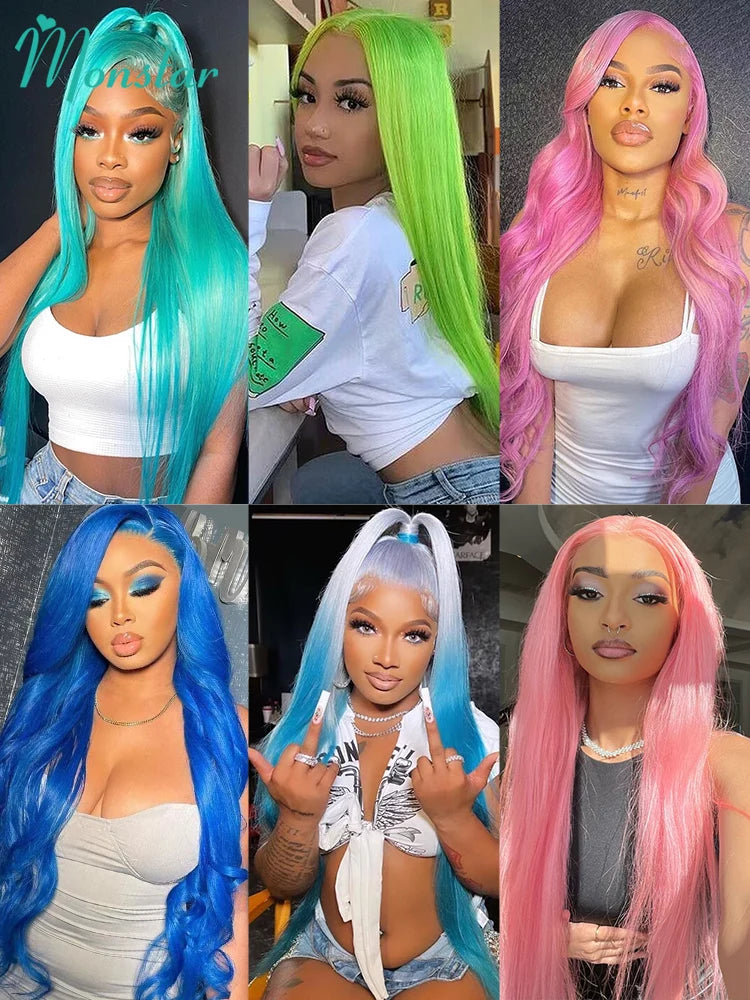 Honey Blonde Color Lace Front Human Hair Wigs