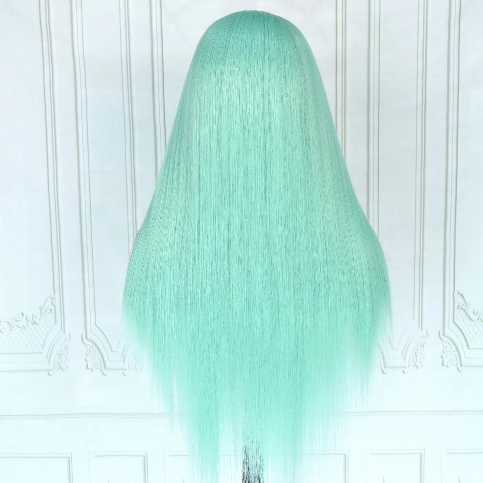 Aubree Synthetic Wigs Blue Hair